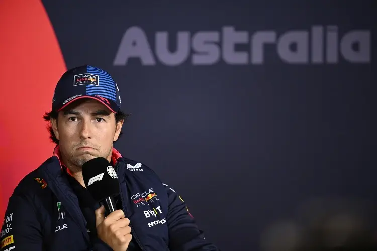 Las palabras de 'Checo' Pérez tras ser sancionado previo al GP de Australia