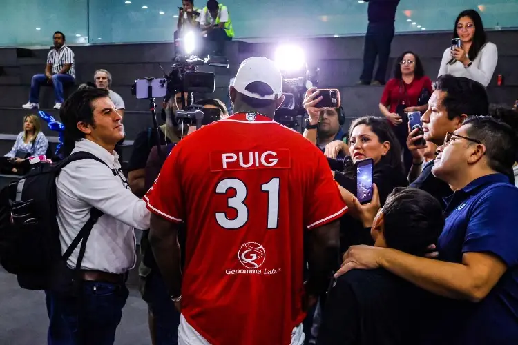 Mi compromiso es ser campeón con El Águila de Veracruz: Yasiel Puig 