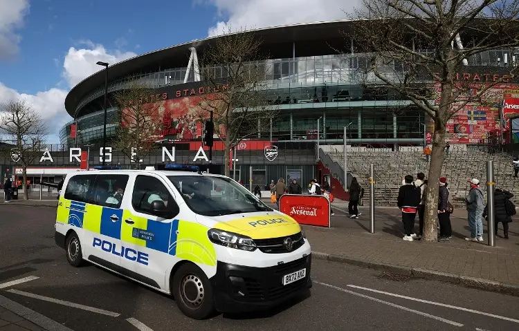 Policía de Londres garantiza seguridad para el Arsenal vs Bayern en Champions