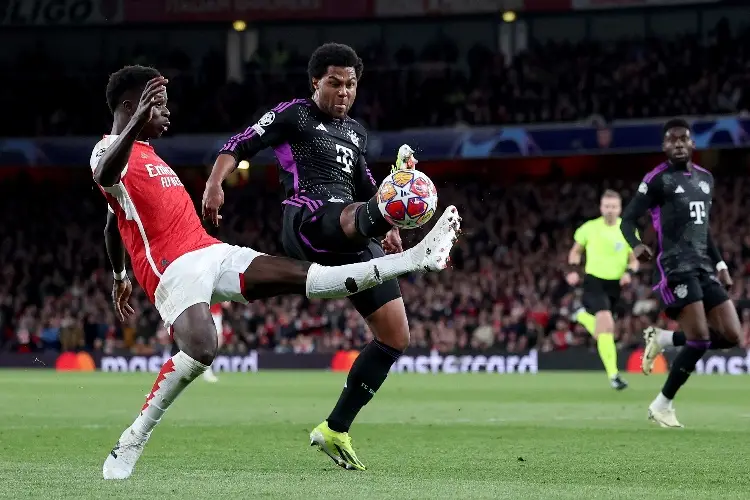 Arsenal rescata empate ante el Bayern Múnich en la Champions