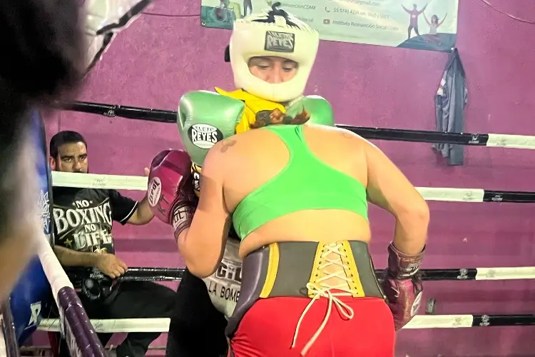 'La Bomba' Adilene cierra con todo preparación para función de box 