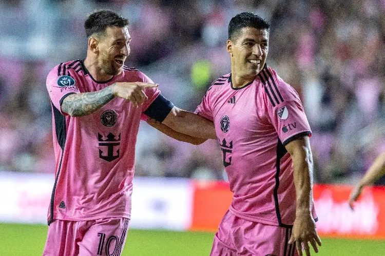 Doblete de Messi pone al Inter Miami en el liderato
