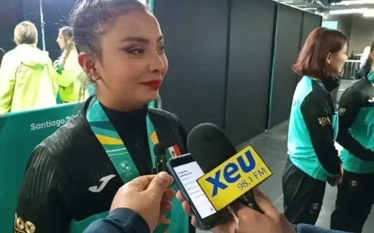 Veracruzana Kimberly Salazar y el equipo mexicano de Gimnasia Rítmica siguen con su preparación rumbo a París 2024