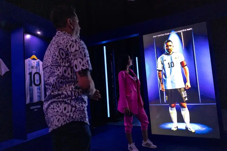 Inauguran la  'The Messi Experience'