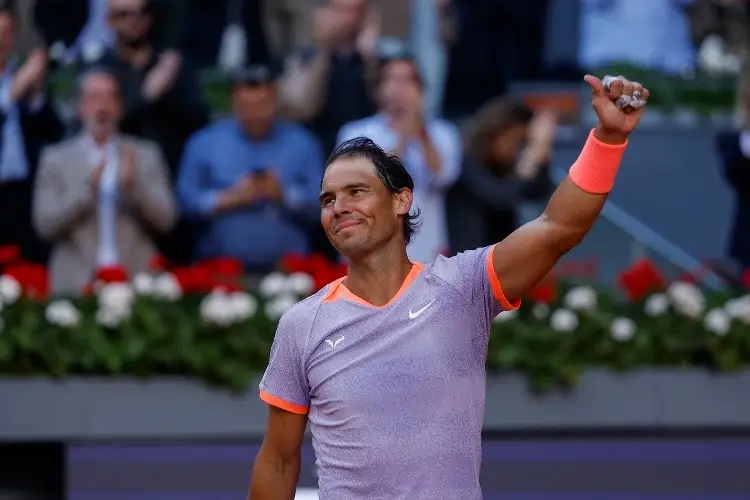 Nadal avanza cómodamente en el Masters 1000 de Madrid