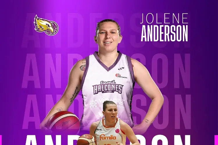 Jolene Anderson refuerza a los Halcones de Xalapa 