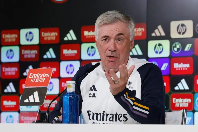 Ancelotti niega que Real Madrid piense en festejos por el título de La Liga