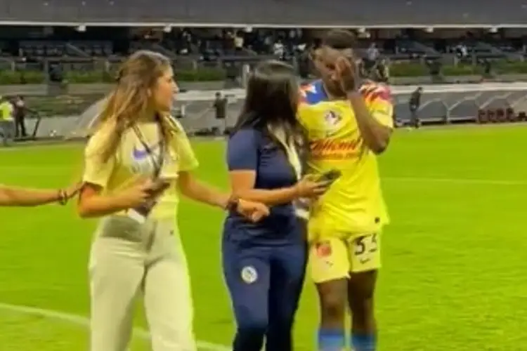 Quiñones rompe en llanto tras el pase de América a Semifinales (VIDEOS)