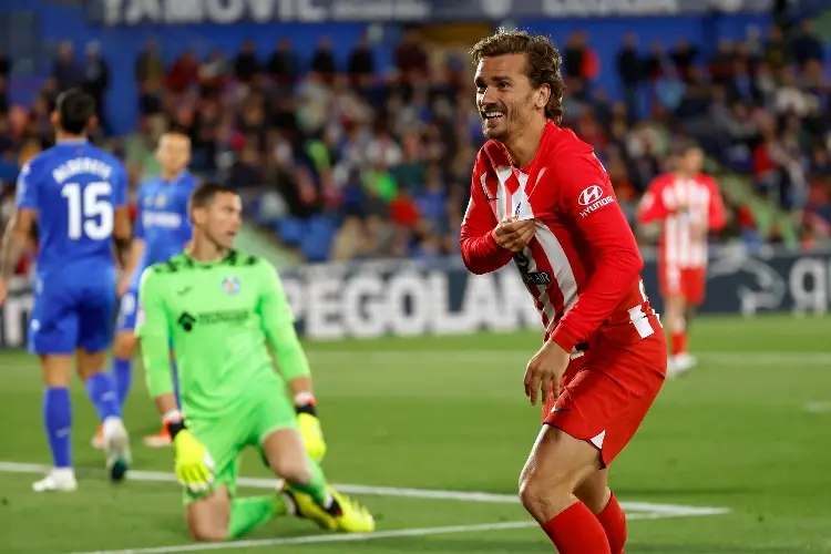 Griezmann con un triplete le da triunfo al Atlético de Madrid
