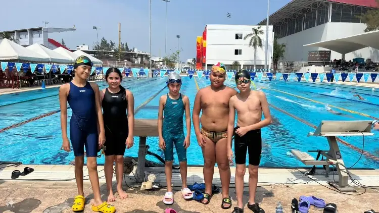 Veracruz presente en Grand Prix  de Natación Kids Guadalajara 2024