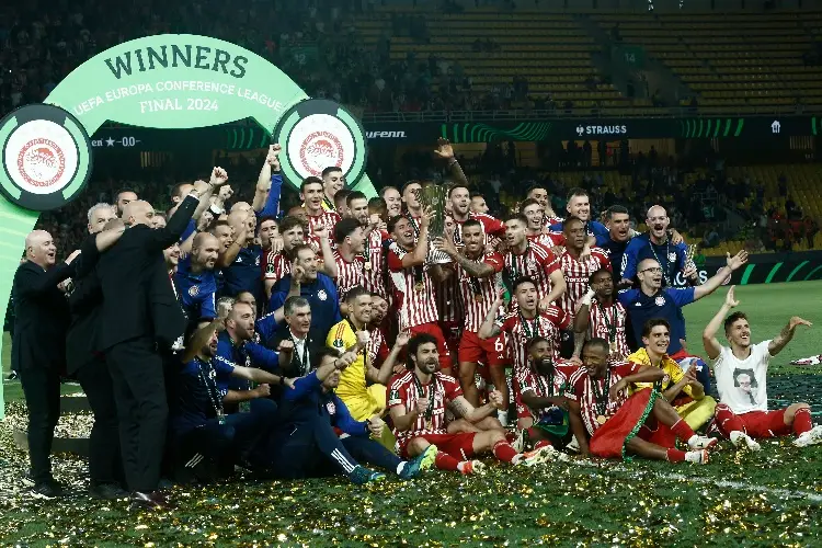 Olympiacos conquista la UEFA Conference League