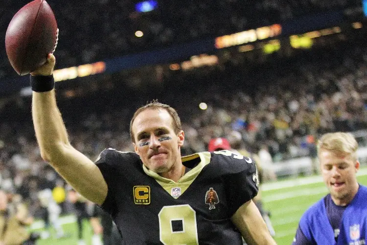 NFL: Drew Brees al salón de la fama de los Saints