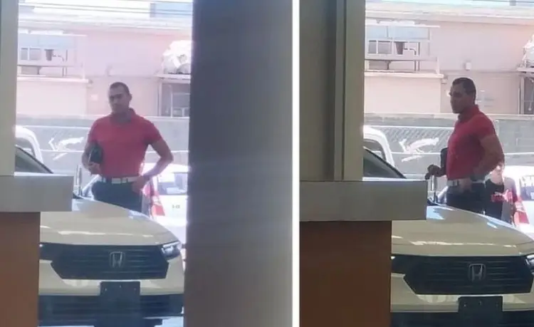 ¡Captan al 'Gato' Ortiz supuestamente comprando un coche lujoso tras la final de la Liga MX!