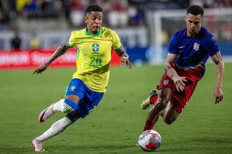 Estados Unidos sí pudo sacarle empate a Brasil