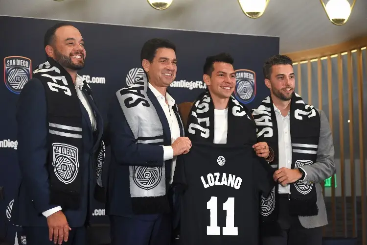 'Chucky' Lozano anhela retirarse en San Diego FC