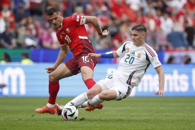 Suiza debuta con contundente triunfo ante Hungría en la Eurocopa 