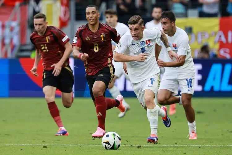 ¡Sorpresa mayúscula! Bélgica cae ante Eslovaquia en su debut en la Eurocopa 