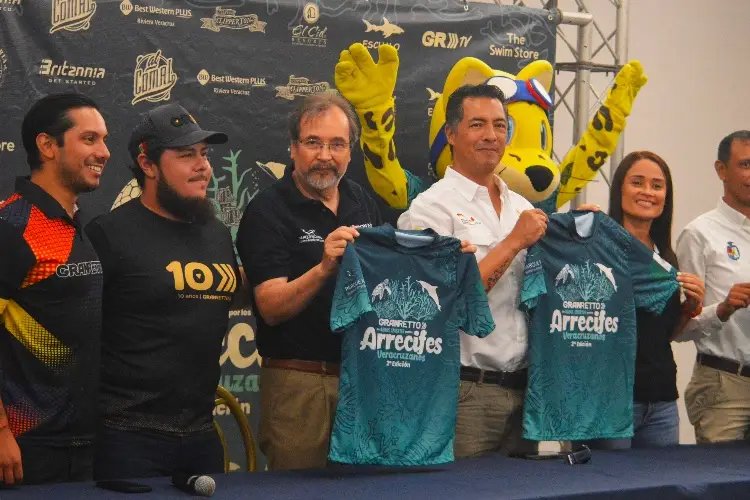 600 nadadores en Aguas Abiertas  por los Arrecifes Veracruzanos 2024