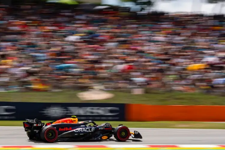 Lo que dijo 'Checo' Pérez de terminar octavo en GP de España