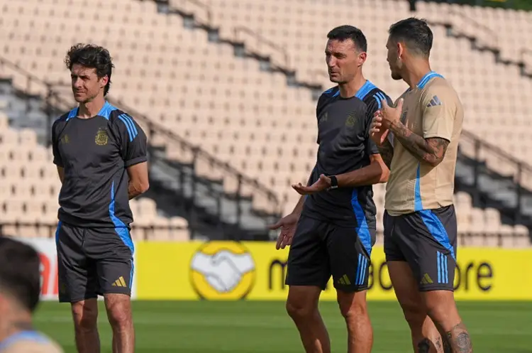 Argentina espera que ante Chile sea un partido tranquilo