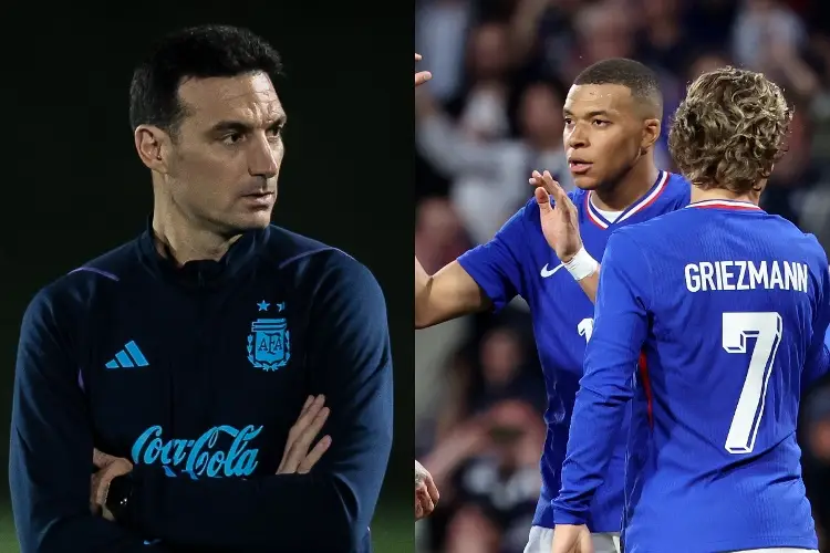 Scaloni le responde a Mbappé tras críticas a la Copa América