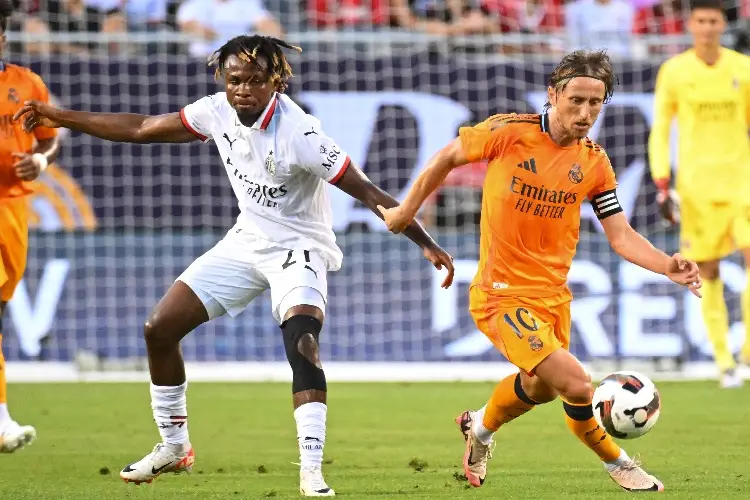 Real Madrid cae ante el AC Milan en Estados Unidos