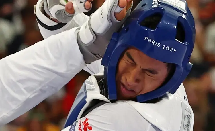 ¡Se acaba el sueño! Carlos Sansores pierde combate por el Bronce en Taekwondo