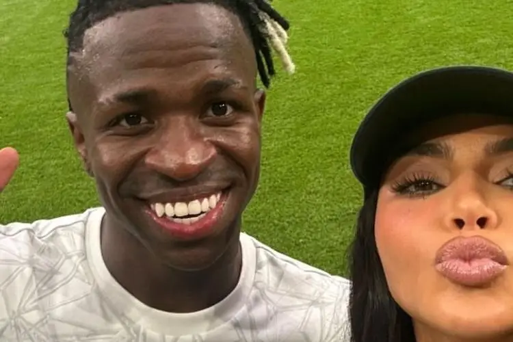 Bombazo. Rumores de romance. Vinicius y Kim Kardashian no se esconden
