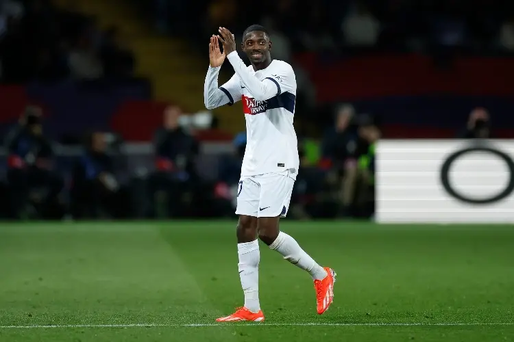 PSG castiga a Dembélé dejándolo fuera de la Champions League