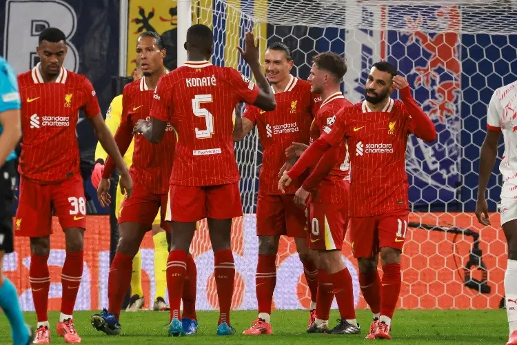 Darwin Núñez le da triunfo al Liverpool ante Leipzig en la Champions League