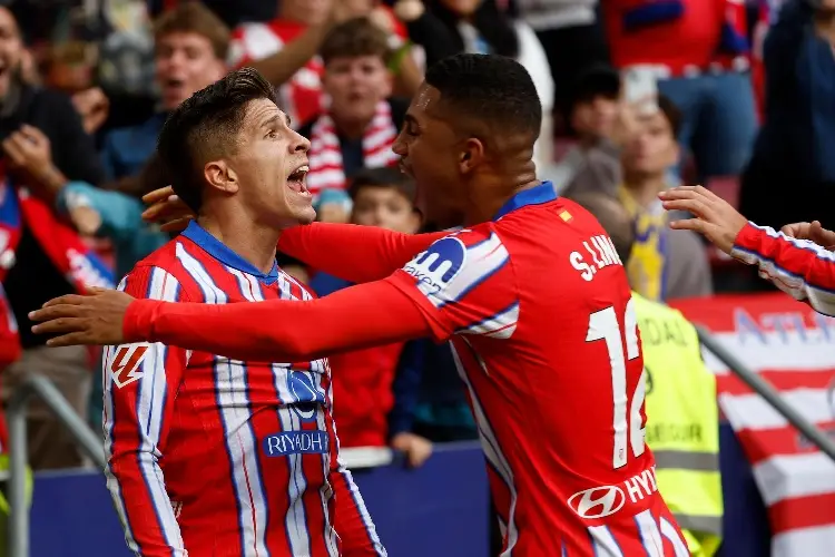 Simeone anota y lleva al Atlético a una nueva victoria