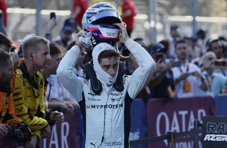 Colapinto revela las causas de su accidente en GP de Brasil