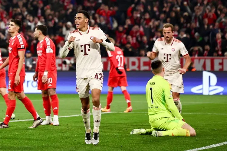 Bayern Múnich vence con lo mínimo al Benfica en la Champions League