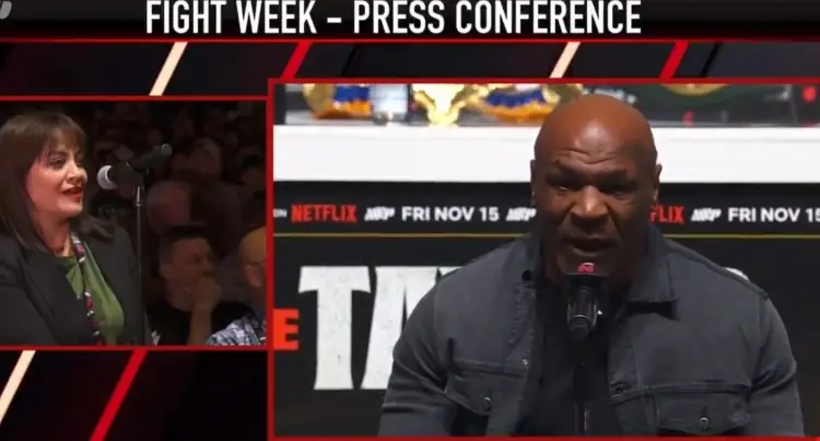 Tyson explota contra reportera mexicana (VIDEO)