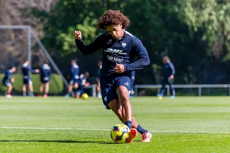 Carrasquilla listo para debutar con Pumas