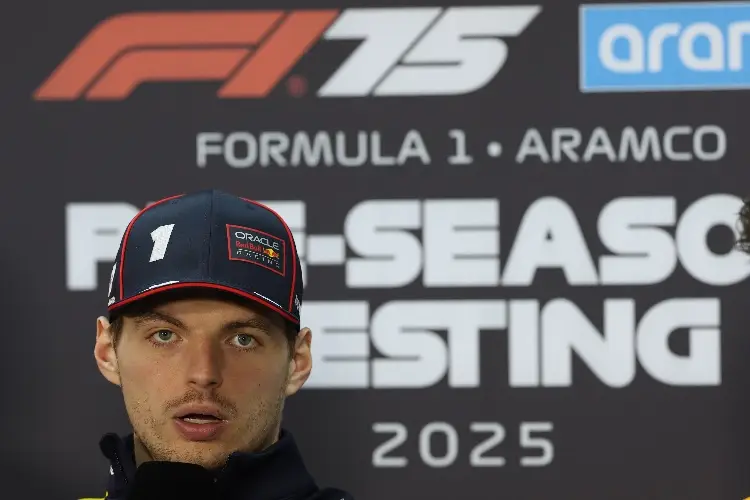 Verstappen, listo para pelear por un nuevo campeonato mundial