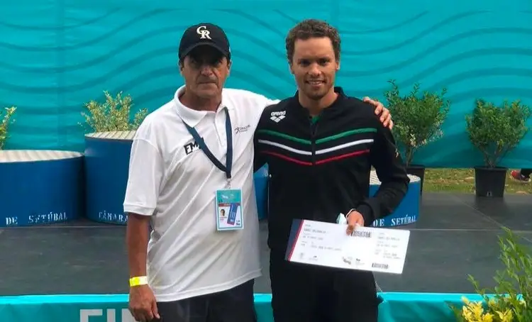 El olímpico Daniel Delgadillo está en Veracruz, impartirá clase de aguas abiertas