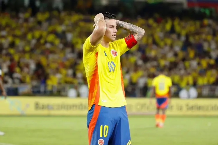 Con todo y James Rodríguez, Colombia no reacciona rumbo al Mundial 2026