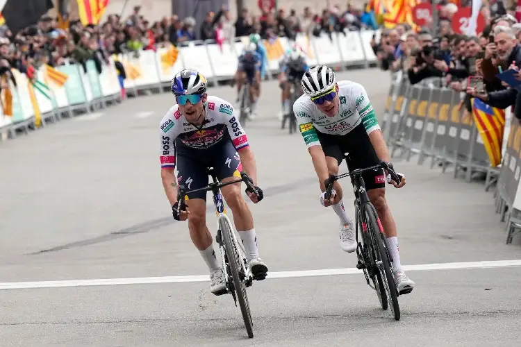 ¡Primoz Roglic es el nuevo líder de la Volta a Catalunya!