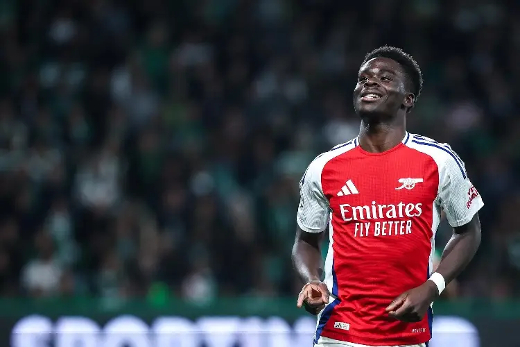 Arsenal recupera a Saka ya pensando en el Real Madrid