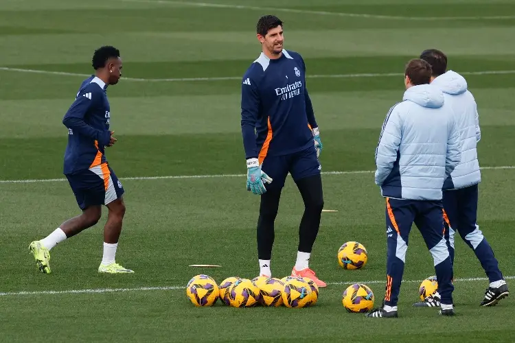 Real Madrid jugará las semifinales sin Courtois