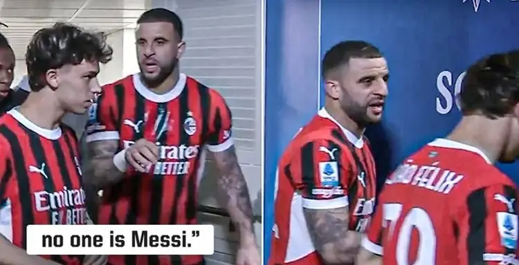 Kyle Walker le dice a Joao Félix; ¡No eres Messi! (VIDEO)