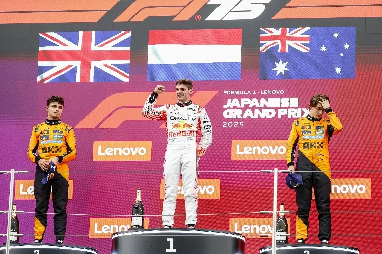 Verstappen vuelve a la senda del triunfo tras ganar el GP de Japón