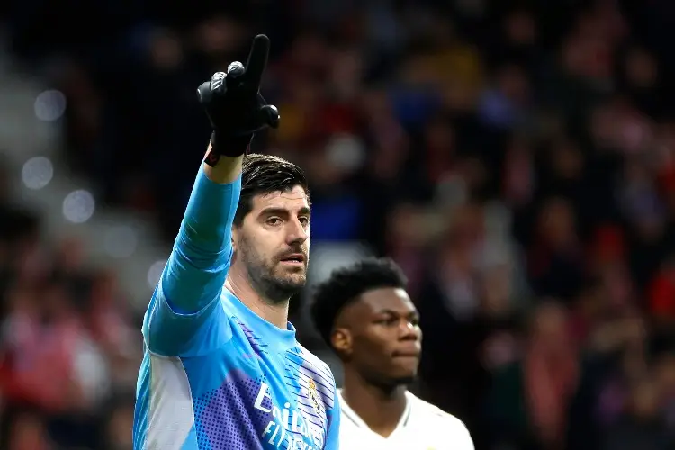 Courtois dice estar al cien para jugar Champions