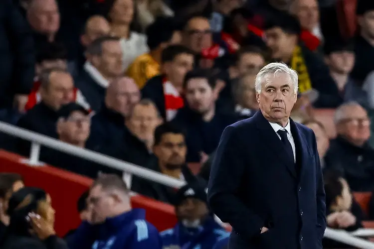 Ancelotti ve pocas posibilidades para remontar al Arsenal