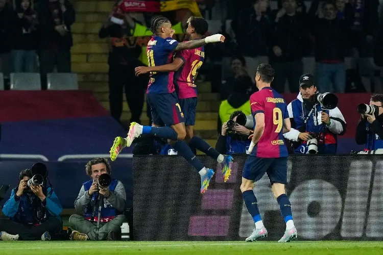 Champions League: ¡Ellos sí! Barcelona liquida y está a un paso de semifinales
