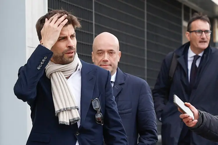 Gerard Piqué rompe en llanto ante la jueza por el caso Supercopa 