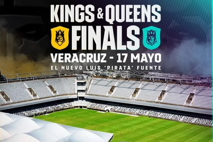¡Boletos casi agotados para la Kings League en Veracruz! 