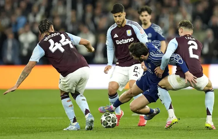 PSG sufre de más, pero elimina al Aston Villa y va a semifinales de Champions