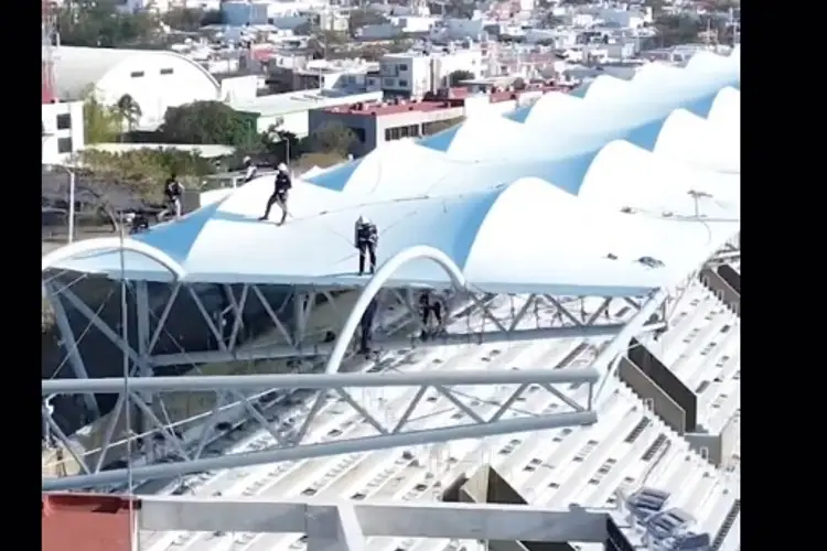 Así le pusieron el techo al Pirata ¡Se viene la inauguración! (VIDEO)